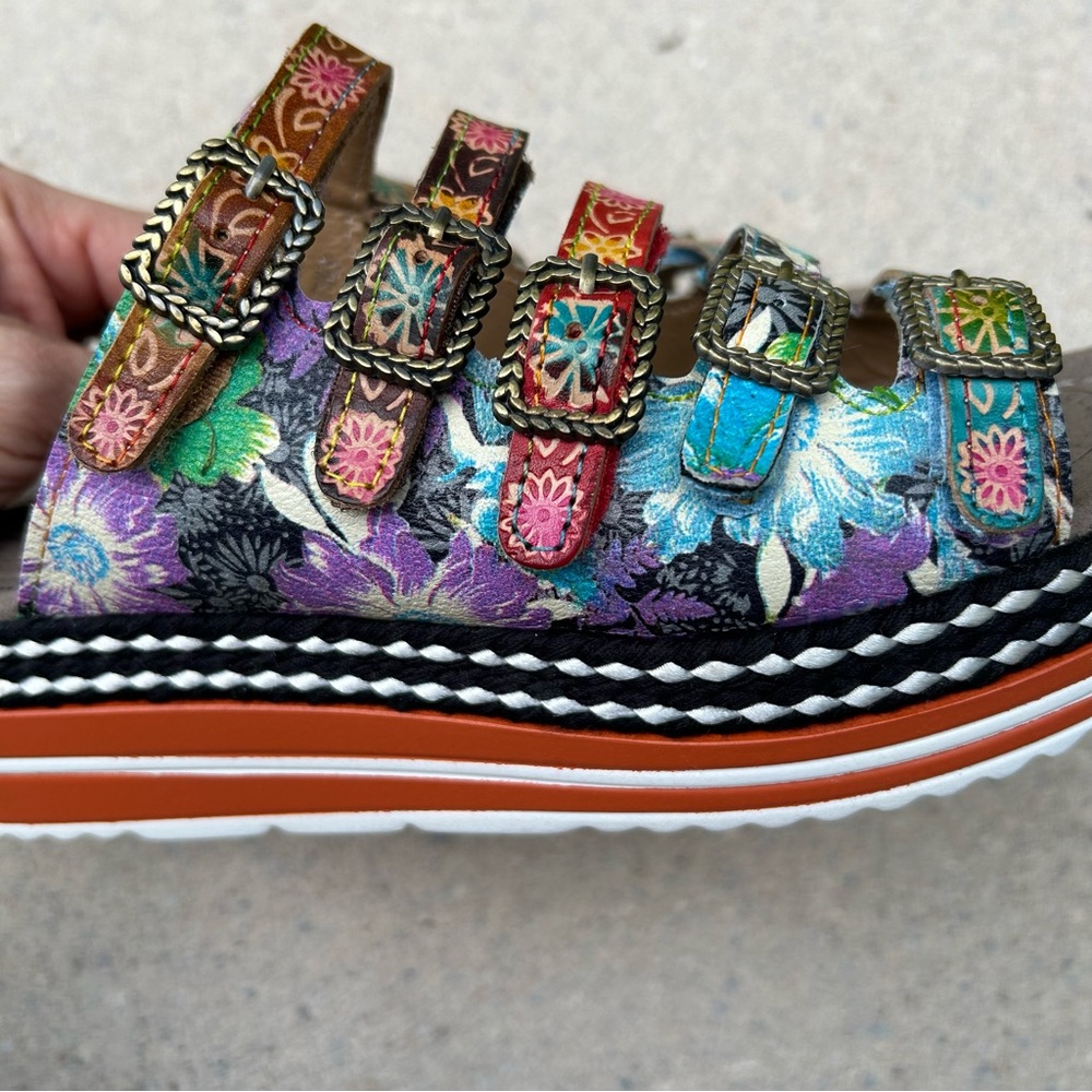 Spring Step L’Artiste Platform Sandals - Picture 7 of 15